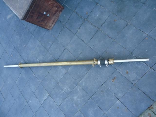 Schroefasinstallatie RVS diameter 30mm, Watersport en Boten, Ophalen, Nieuw, Motor en Techniek