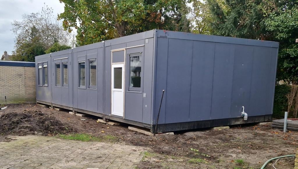 Woonunit 75m2, Doe-het-zelf en Verbouw, Bouwketen en Schaftketen, Ophalen