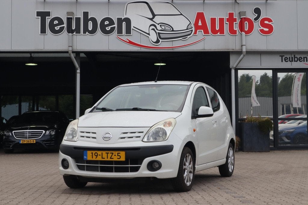 Nissan Pixo 1.0 Look | Airco |, Auto's, Nissan, Voorwielaandrijving, Euro 5, Stof, Gebruikt