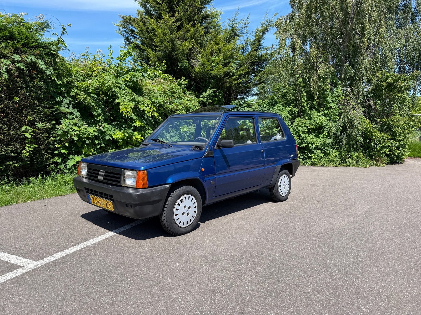 Fiat Panda 0.9 1999 Blauw, Auto's, Fiat, Voorwielaandrijving, 15 km/l, Handgeschakeld, 800 kg