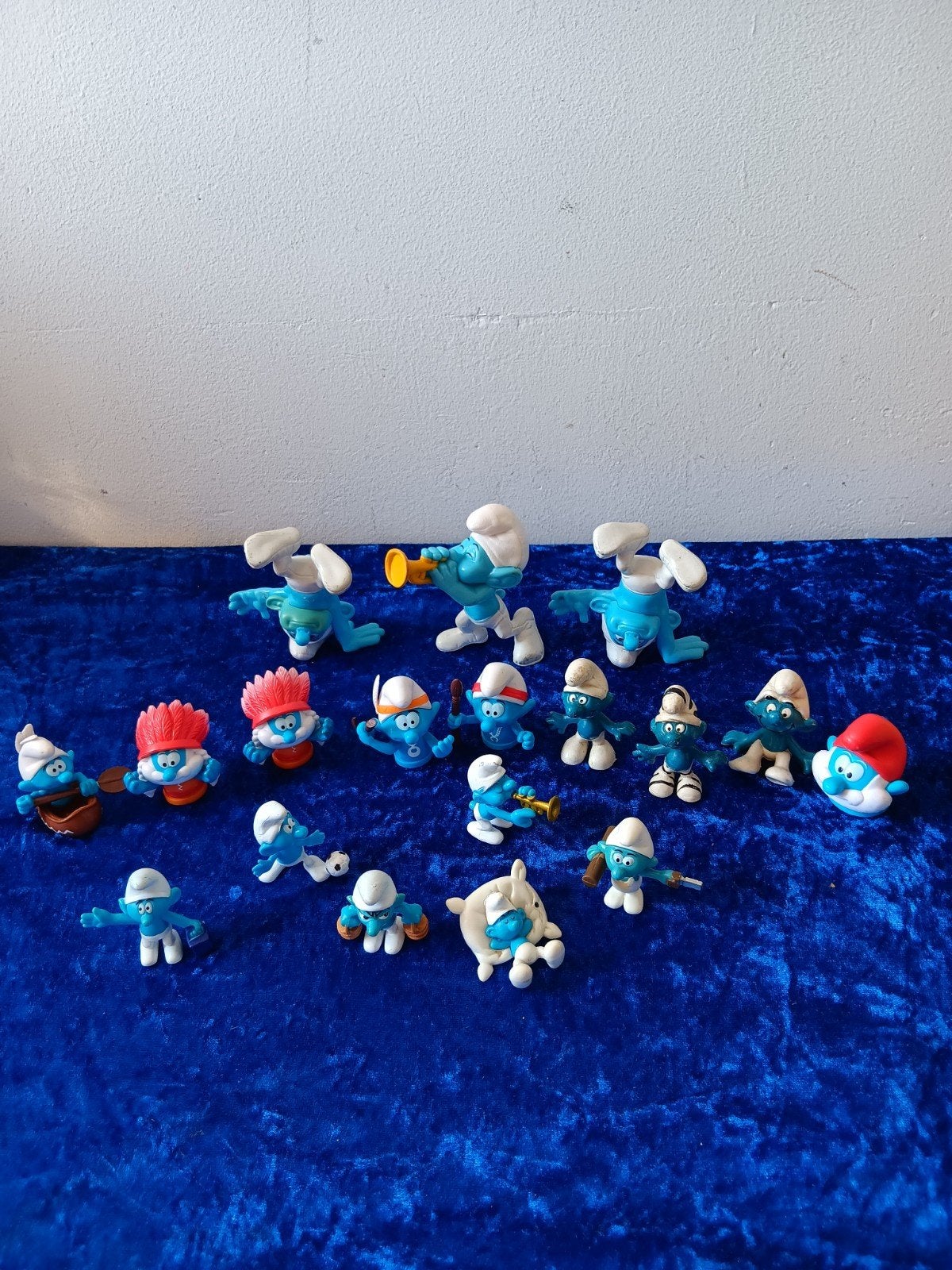Smurfen figuren - Schleich, Ferrero, McD e.a, Ophalen of Verzenden, Gebruikt, Verschillende Smurfen, Poppetje, Figuurtje of Knuffel