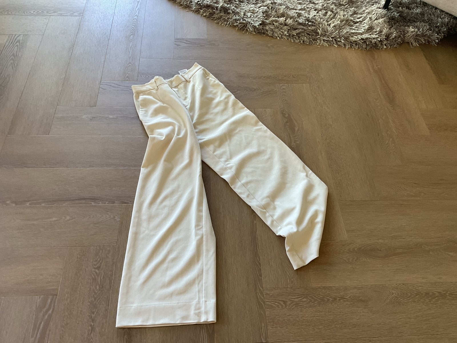 Object broek,  in goede staat, perfecte lengte voor 1.76m, Kleding | Dames, Broeken en Pantalons, Beige, Zo goed als nieuw, Lang