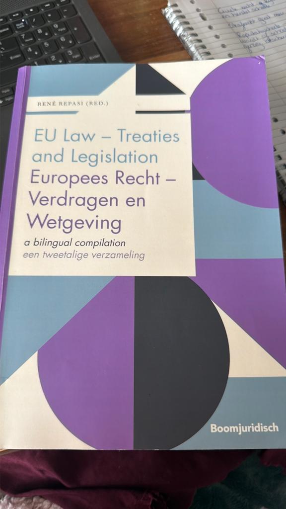 EU Law - Treaties and Legislation /, Ophalen of Verzenden, Zo goed als nieuw, Sociale wetenschap