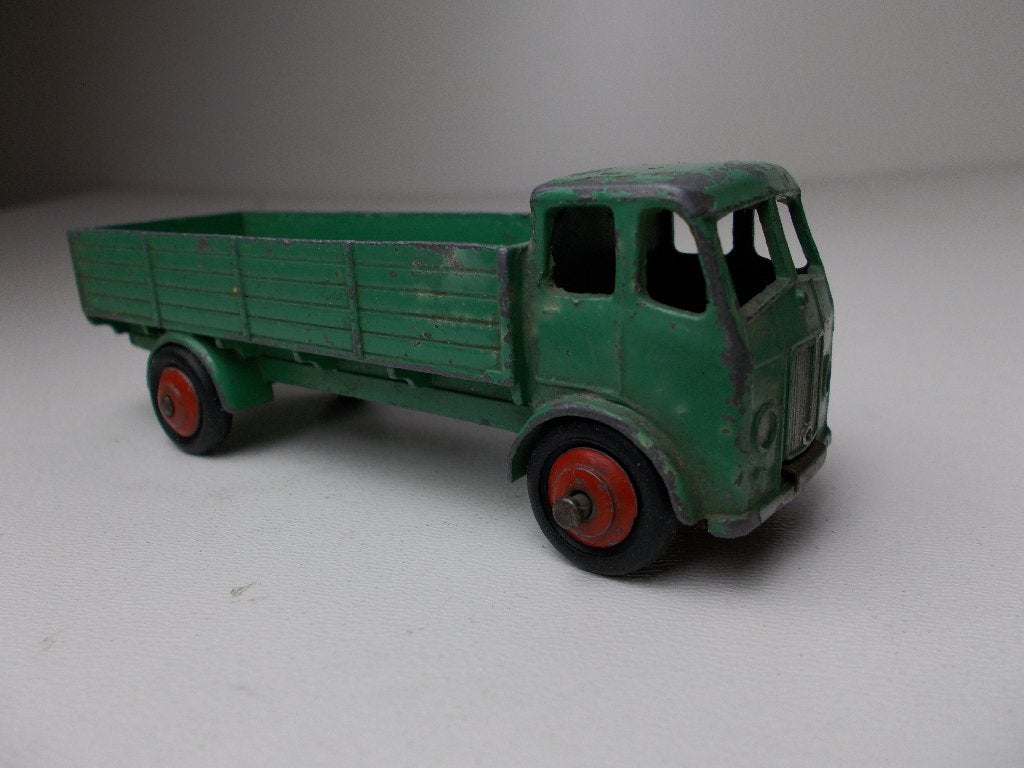 1948 Dinky Toys 25R LEYLAND FORWARD CONTROL LORRY (Green), Ophalen of Verzenden, Gebruikt, Bus of Vrachtwagen, Dinky Toys