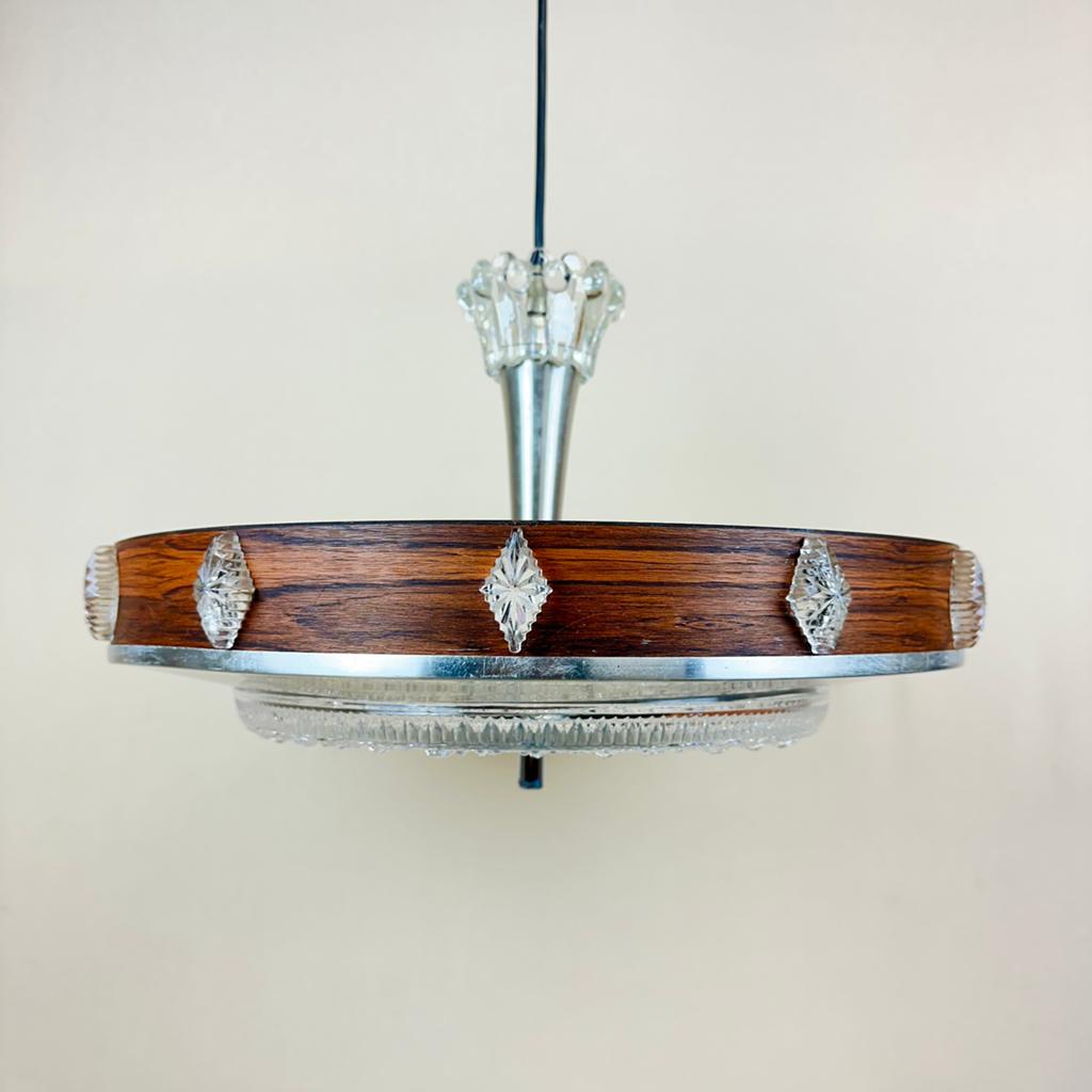 Vintage retro ‘ufo’ hanglamp jaren ‘60 / ‘70, ., Vintage, Ophalen of Verzenden, Zo goed als nieuw