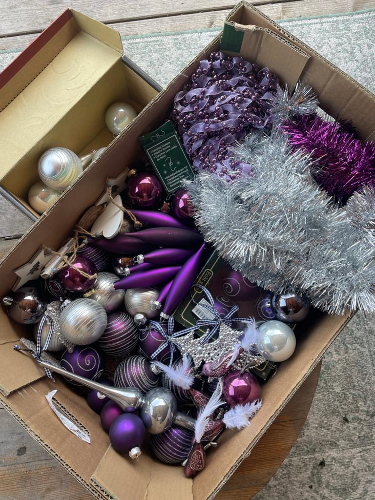 Complete kerstset voor in kerstboom, Diversen, Kerst, Ophalen, Zo goed als nieuw