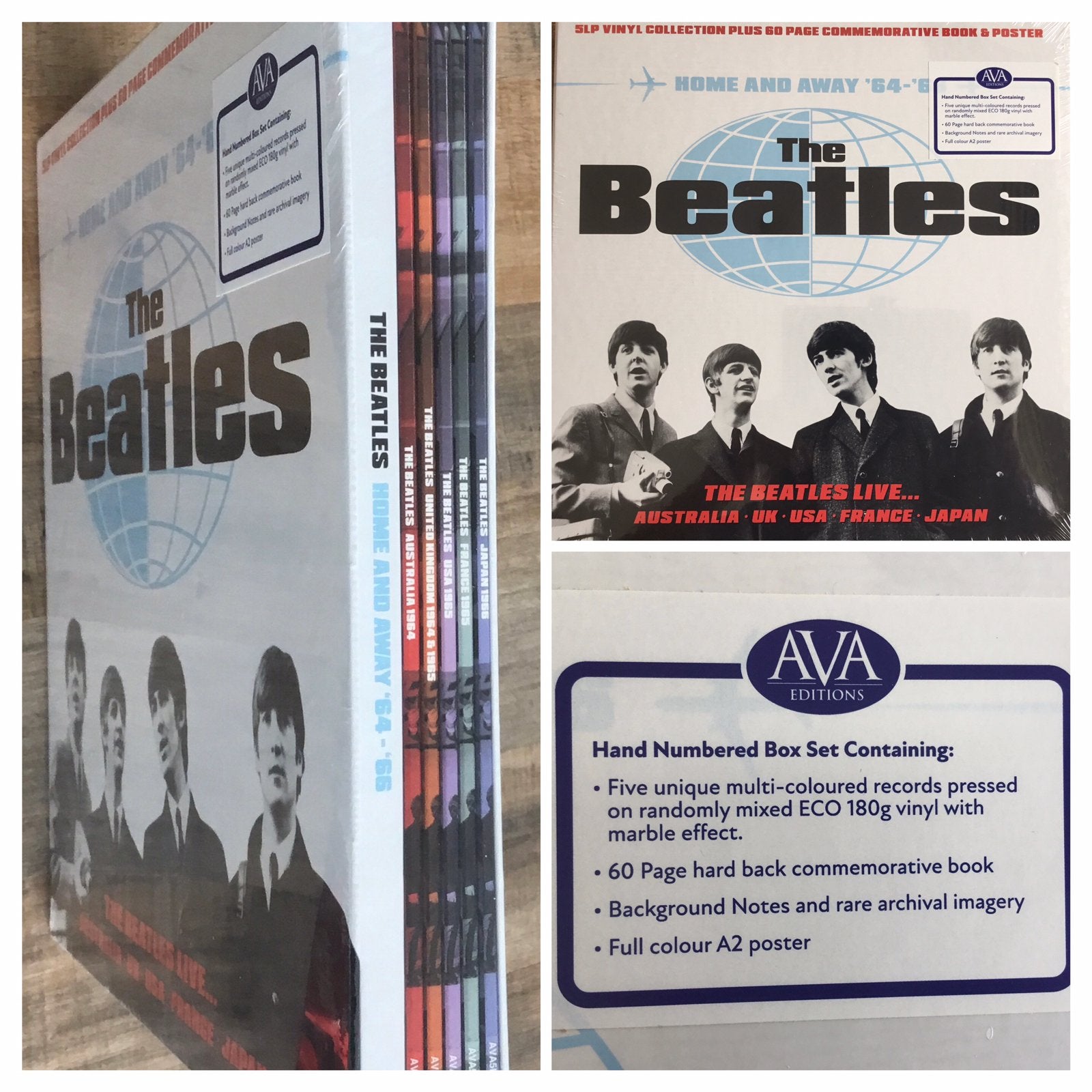 THE BEATLES - Home And Away ‘64-‘66. 5LP BOX SET  Nieuw !, Boxset, Geseald, Ophalen of Verzenden, 12 inch