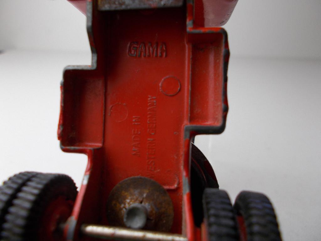 Jaren 60 GAMA West Germany 912 MERCEDES FIRE LADDERWAGEN (B), Ophalen of Verzenden, Gebruikt, Bus of Vrachtwagen, Gama