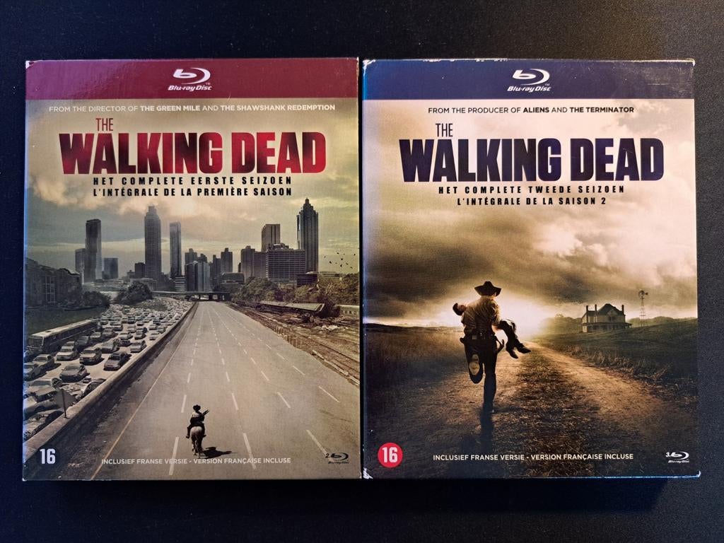 The Walking Dead Seizoen 1 & 2 Blu-ray Boxset, Ophalen of Verzenden, Gebruikt, Tv en Series, Boxset