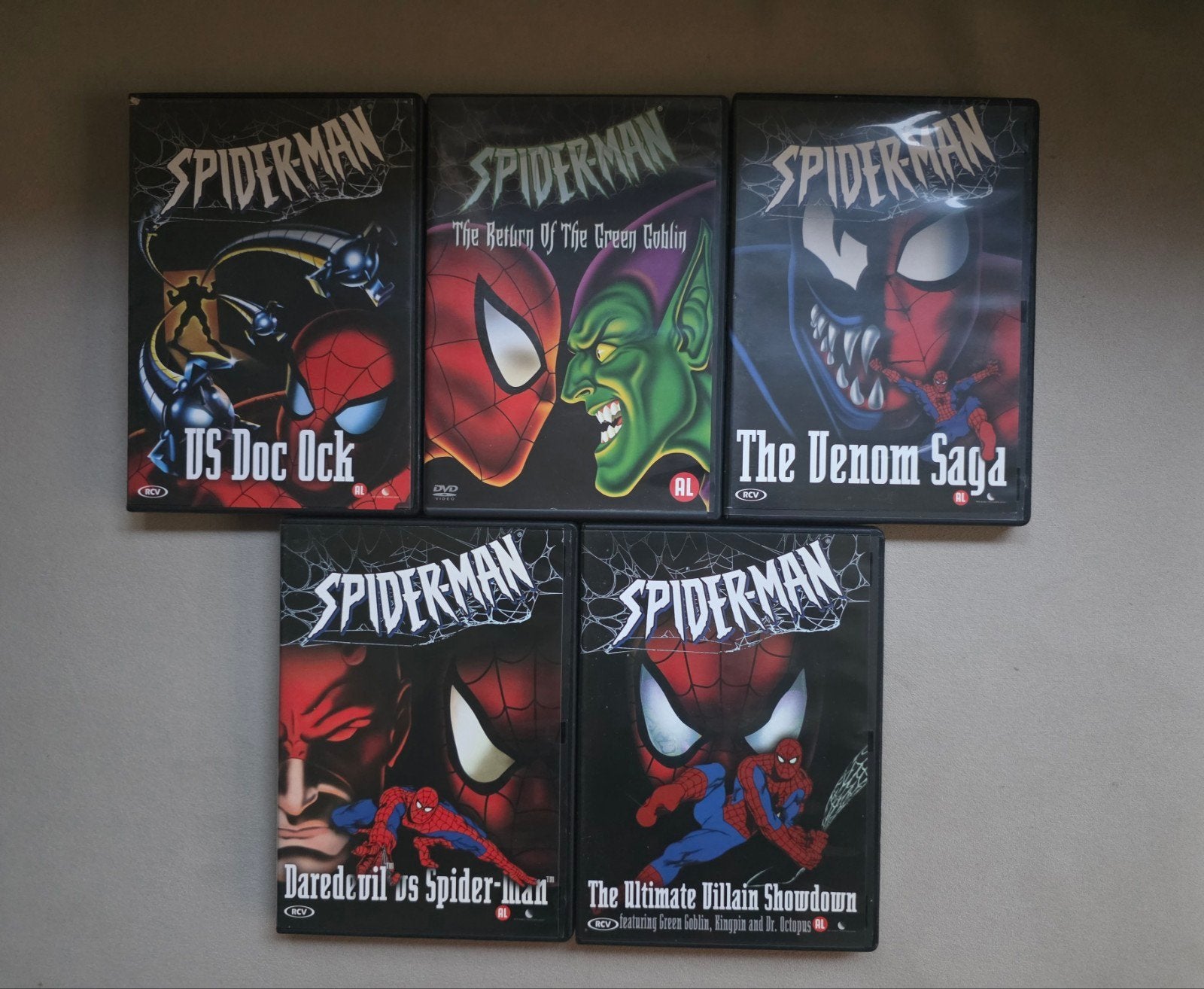 Spider-Man: The 5 DVD Collection - The Animated Series 1994, Ophalen of Verzenden, Zo goed als nieuw, Amerikaans