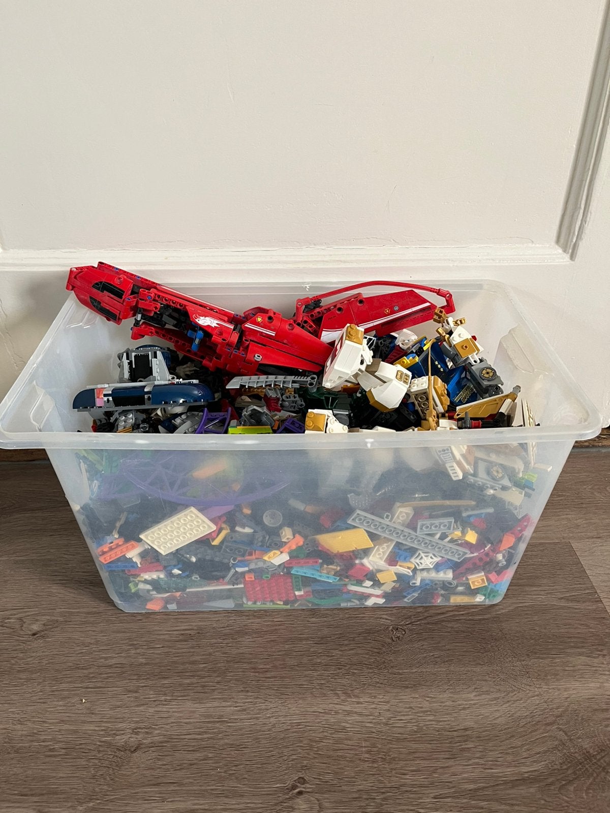 Lego partij losse onderdelen en steentjes echte lego, Ophalen of Verzenden, Gebruikt, Losse stenen, Lego