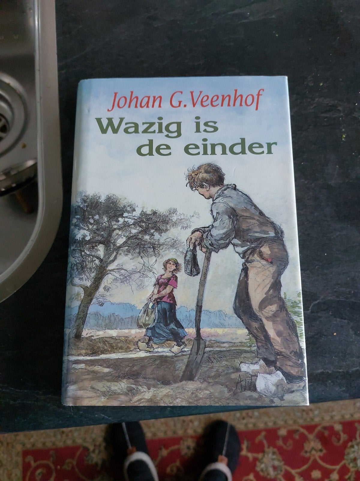 J.G. Veenhof - Wazig is de einder, Ophalen, Gelezen, J.G. Veenhof