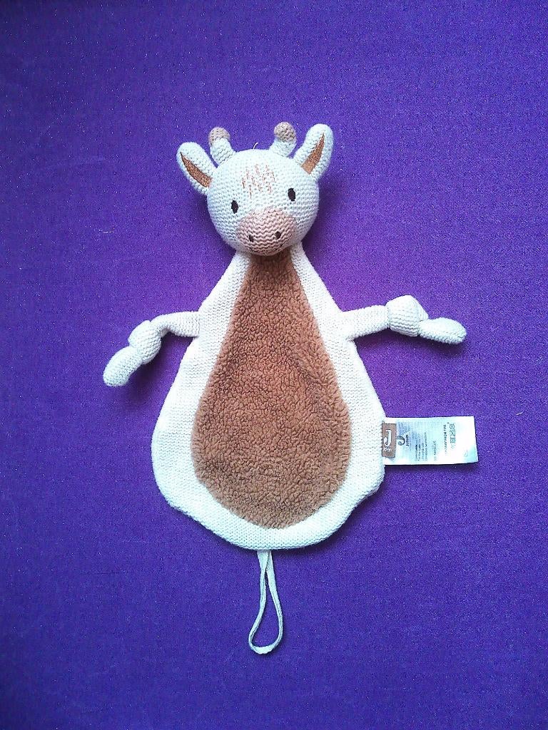 JOLLEIN Knuffeldoekje GIRAF. 25 CM **Nieuw**, Overige merken, Giraf, Nieuw, Ophalen of Verzenden