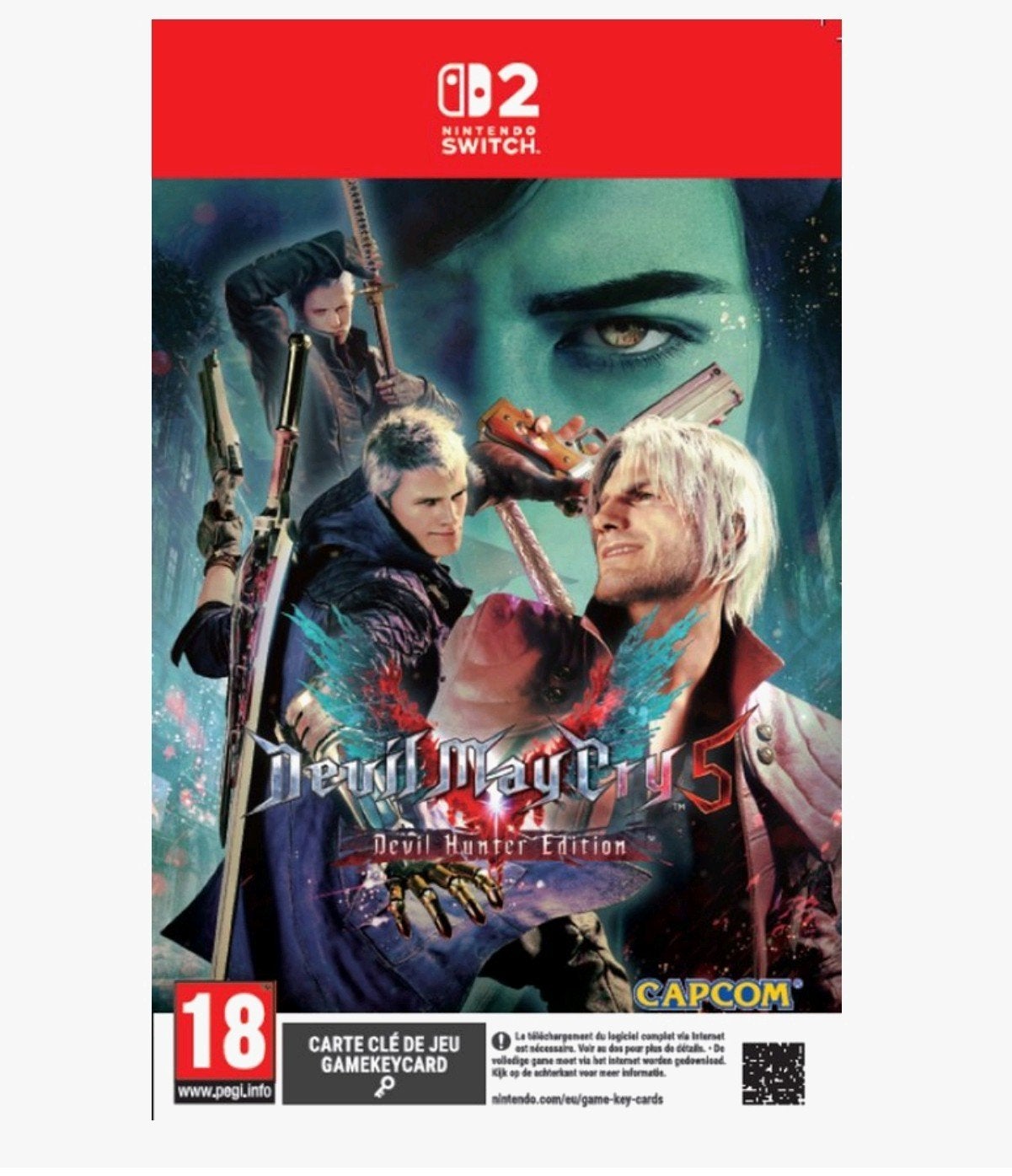 Devil May Cry 5: Devil Hunter Edition - Nintendo Switch, Ophalen of Verzenden, Zo goed als nieuw, Zonder controller, Switch Original