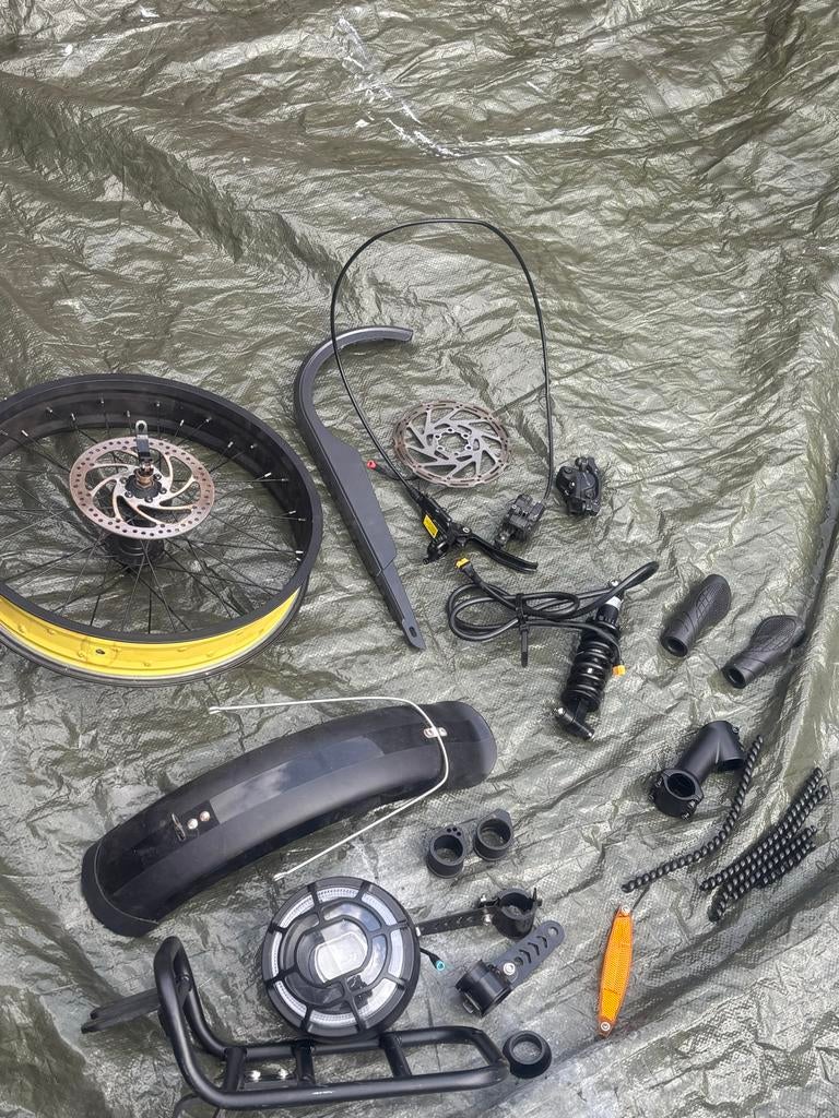 Fatbike v20 v8 onderdelen, Fietsen en Brommers, Fietsonderdelen, Ophalen of Verzenden, Gebruikt, Overige typen