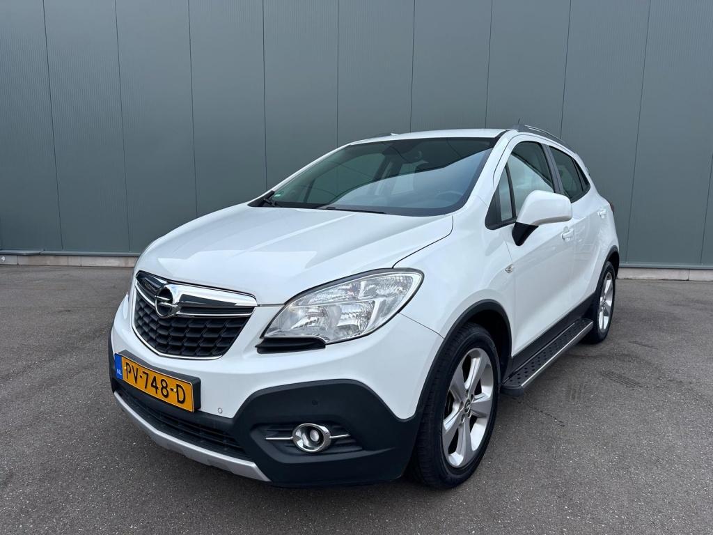 Opel Mokka 1.4 T Cosmo TREKHAAK | CRUISE CONTROL !, Euro 5, 4 cilinders, Wit, Handgeschakeld