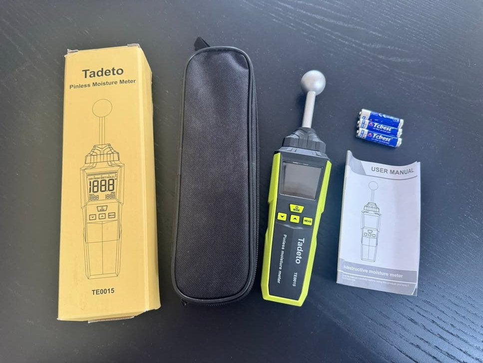 Tadeto Vochtmeter TE0015 - Nieuw in doos, zonder gaten, Ophalen of Verzenden, Nieuw, Vocht of Vloeistof
