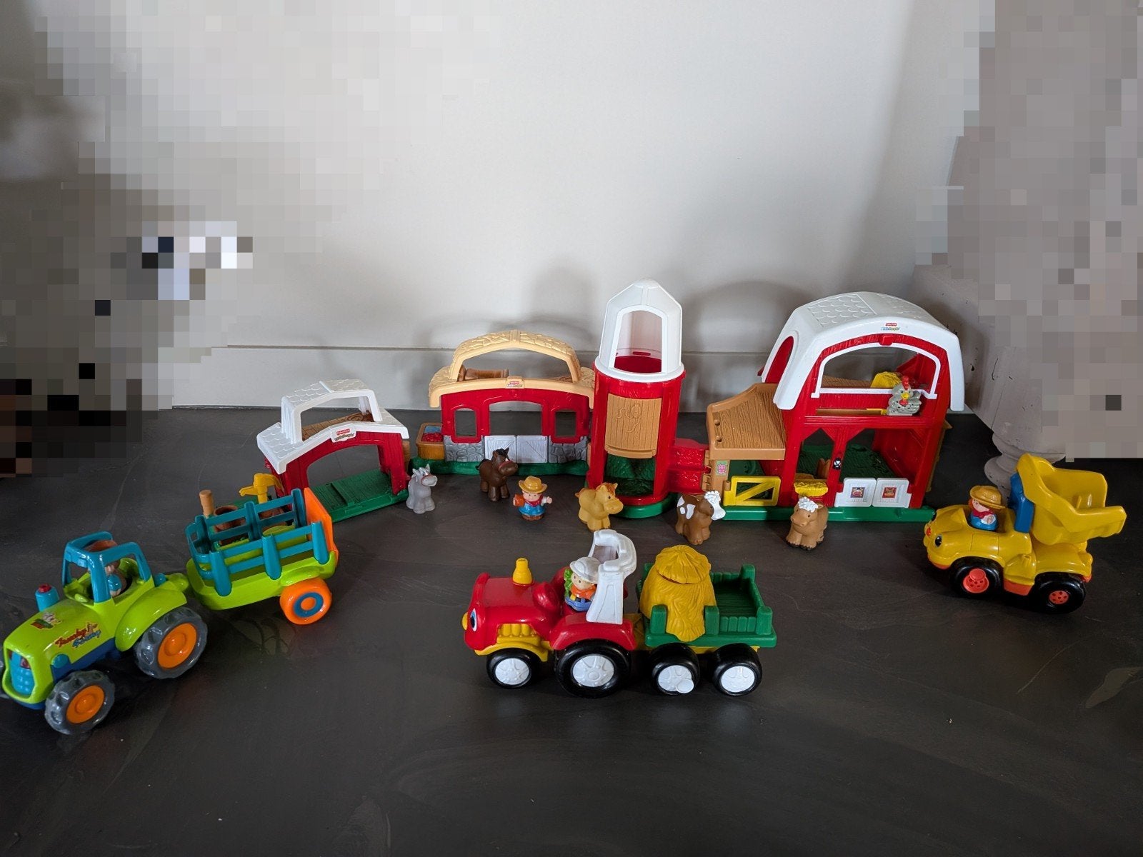 my little people met interactieve tractors en boerderij, Ophalen of Verzenden, Gebruikt, Speelset