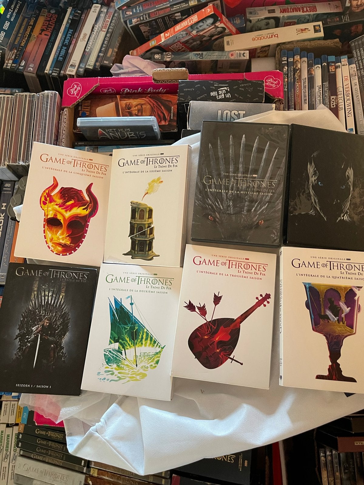 Game of Thrones Complete Serie DVD Boxset (Seizoen 1-8), Vanaf 16 jaar, Nederlands, Science Fiction en Fantasy, Ophalen of Verzenden