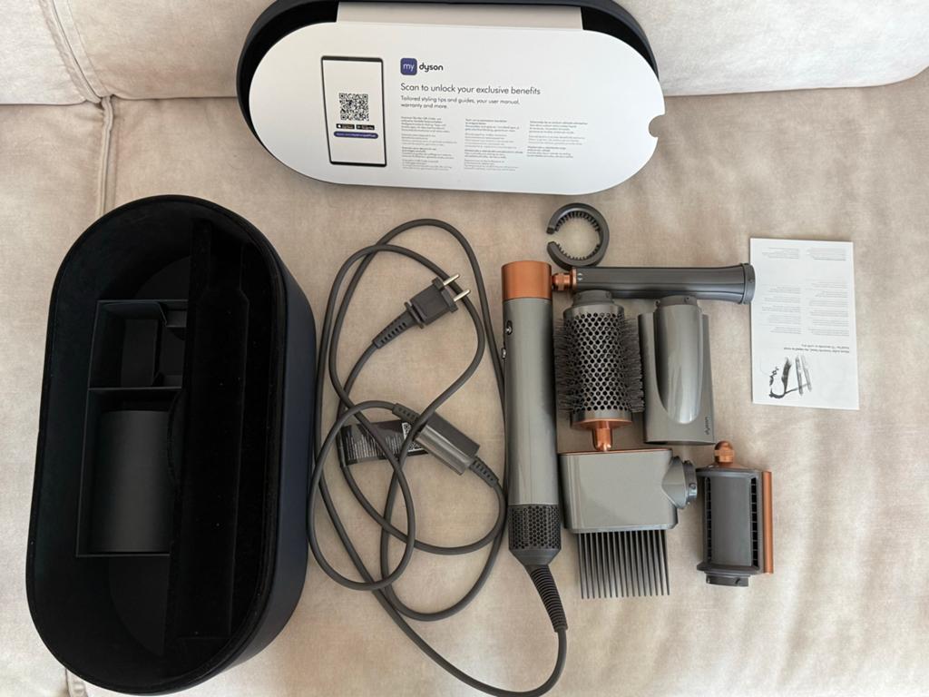 Dyson Airwrap Complete Long Diffuse multistyler, Ophalen, Zo goed als nieuw, Haarverzorging
