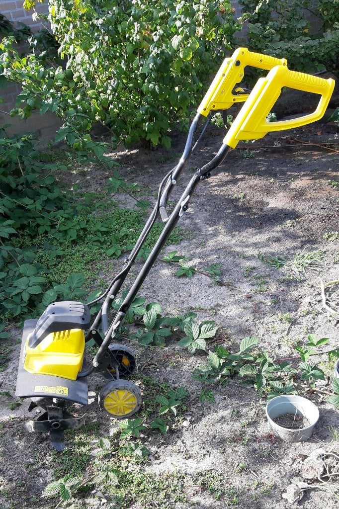 Elektrische grondfrees 1500 W, Tuin en Terras, Hand-tuingereedschap, Ophalen, Zo goed als nieuw, Cultivator, Powerplus