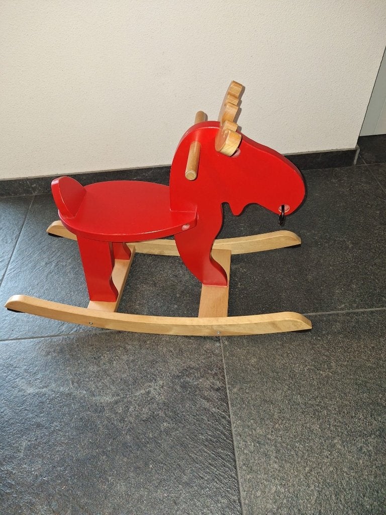 Ikea hobbel rendier, Ophalen, Gebruikt