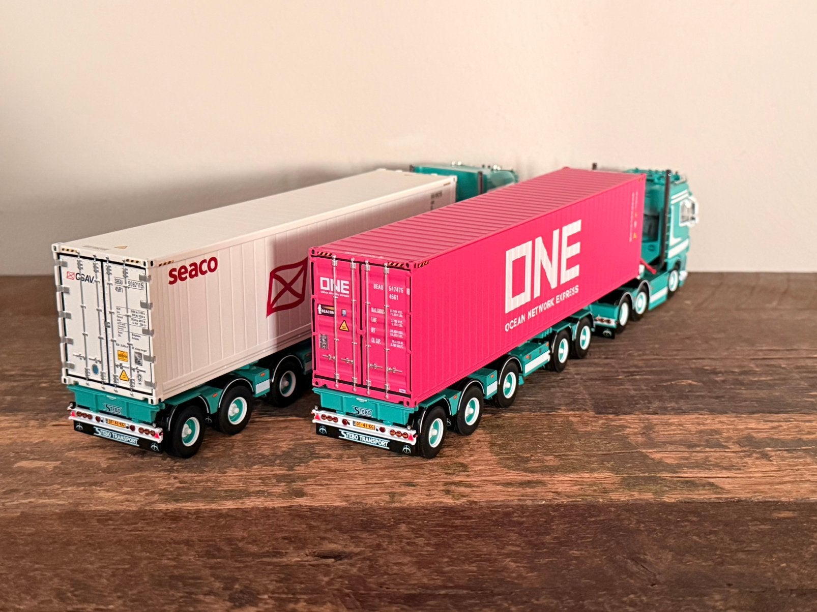 WSI - DAF Stebo set compleet, Ophalen of Verzenden, Zo goed als nieuw, Bus of Vrachtwagen, Wsi