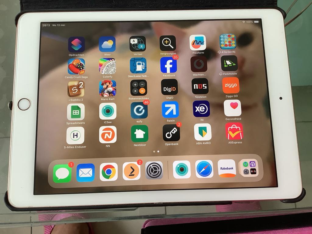 Apple iPad (6e generatie) 32GB Wi-Fi Goud, Computers en Software, Apple iPads, 9 inch, 32 GB, Apple iPad, Ophalen of Verzenden