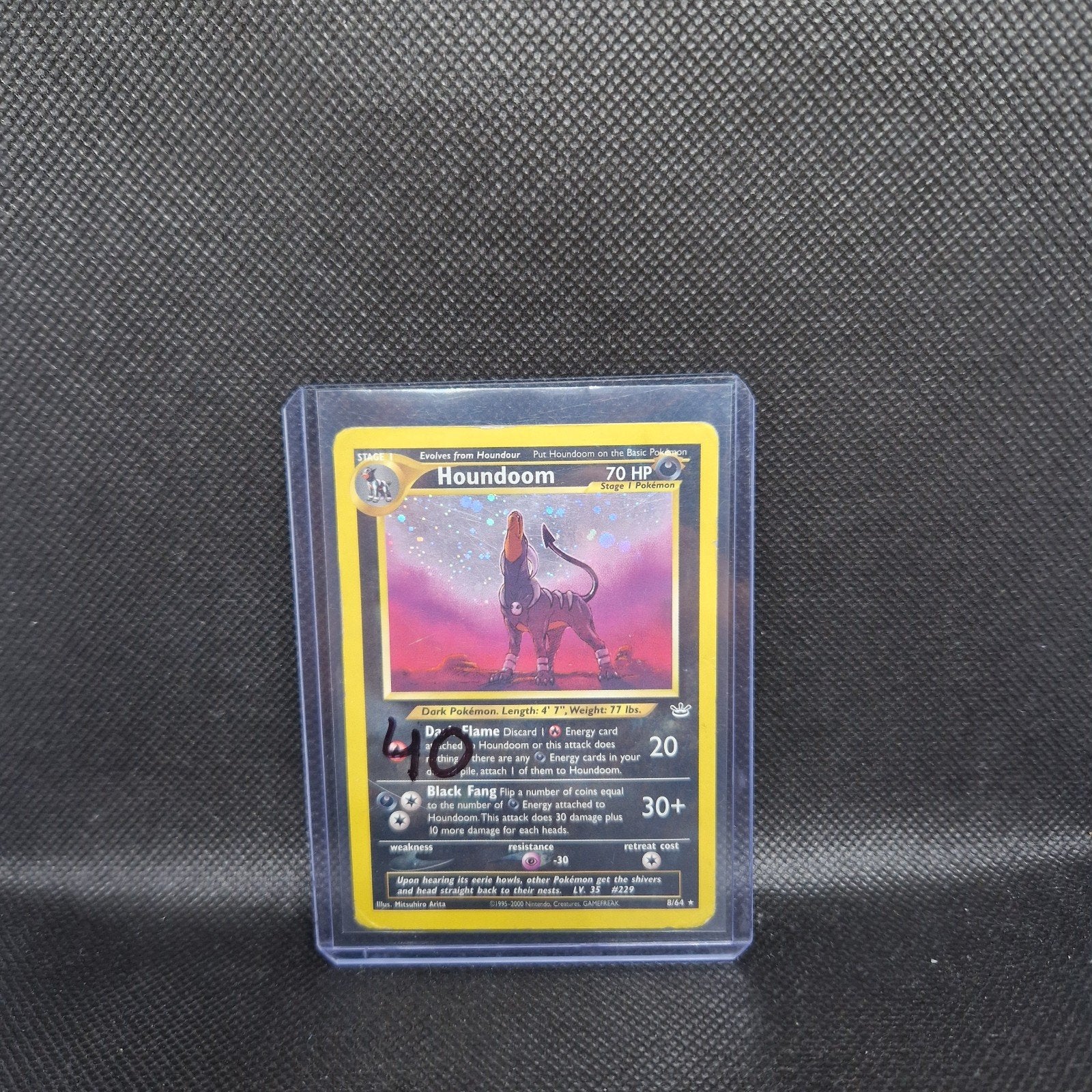 Houndoom Neo Revelation, Ophalen of Verzenden, Zo goed als nieuw