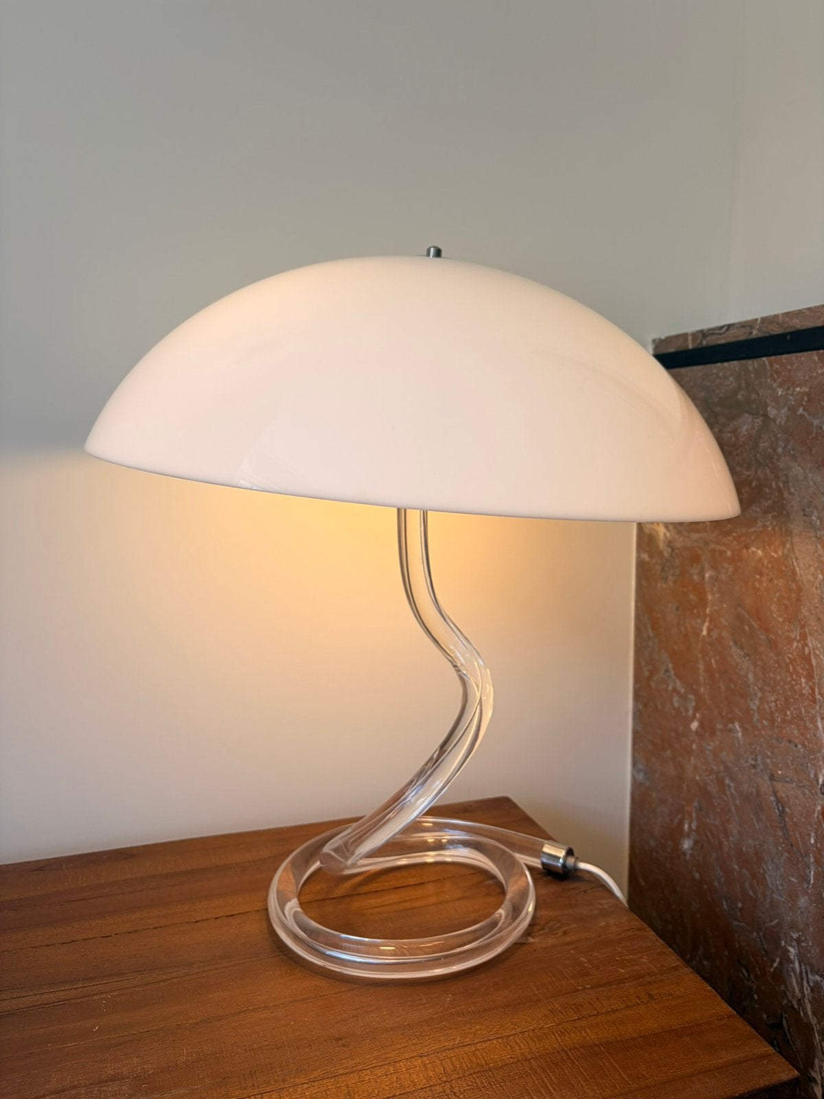 Zeldzame Harco Loor mushroom tafellamp, Huis en Inrichting, Ophalen, Kunststof, Overige merken, Paddenstoellamp