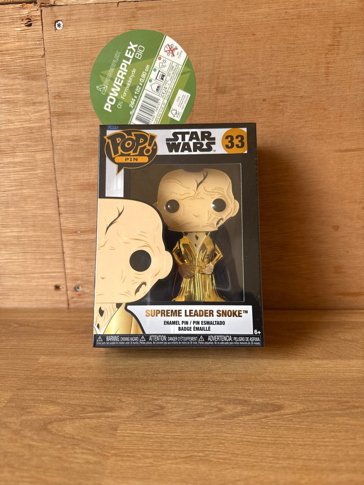 Funko Pop! Star Wars Supreme Leader Snoke Pin, Ophalen of Verzenden, Nieuw