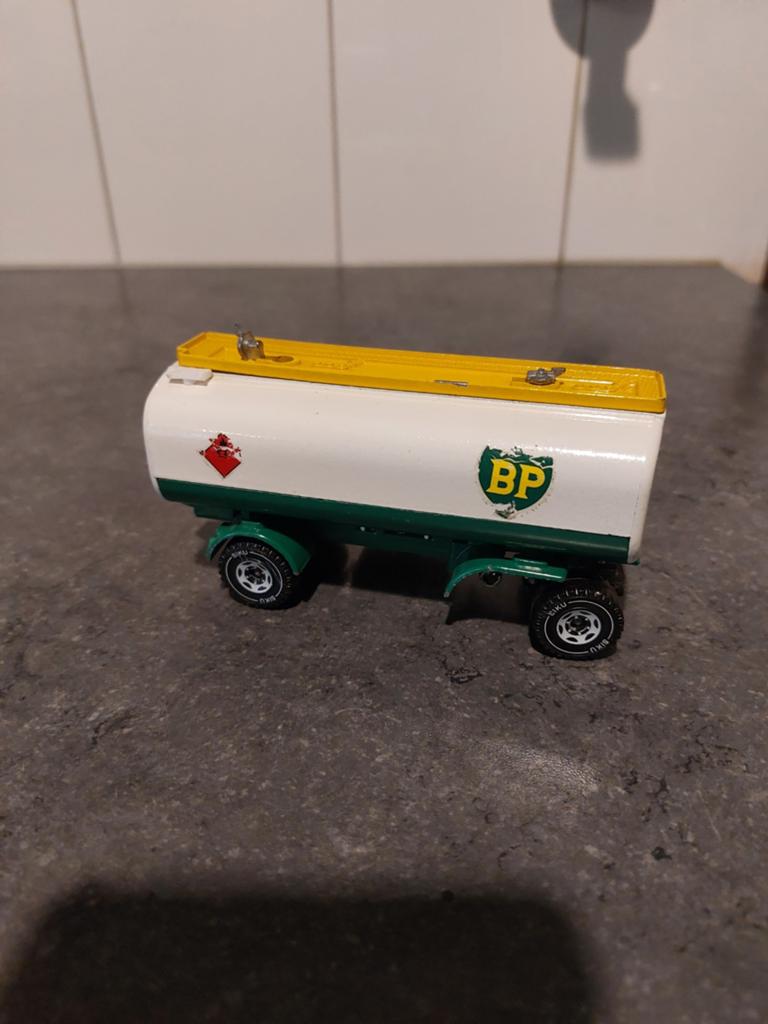 BP Aanhanger Benzine Tankwagen Speelgoed, Ophalen of Verzenden, Gebruikt, Overige typen
