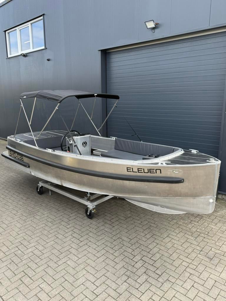 Aluship Tender 600 – 50PK Honda –Zeer compleet & instapklaar, Watersport en Boten, Tender, Aluminium, Zo goed als nieuw, Ophalen