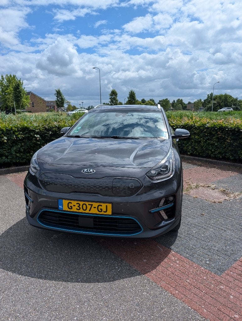 leasecontract ter overname - Kia Niro EV 204PK, Auto's, 0 cilinders, Zwart, 1712 kg, Startonderbreker