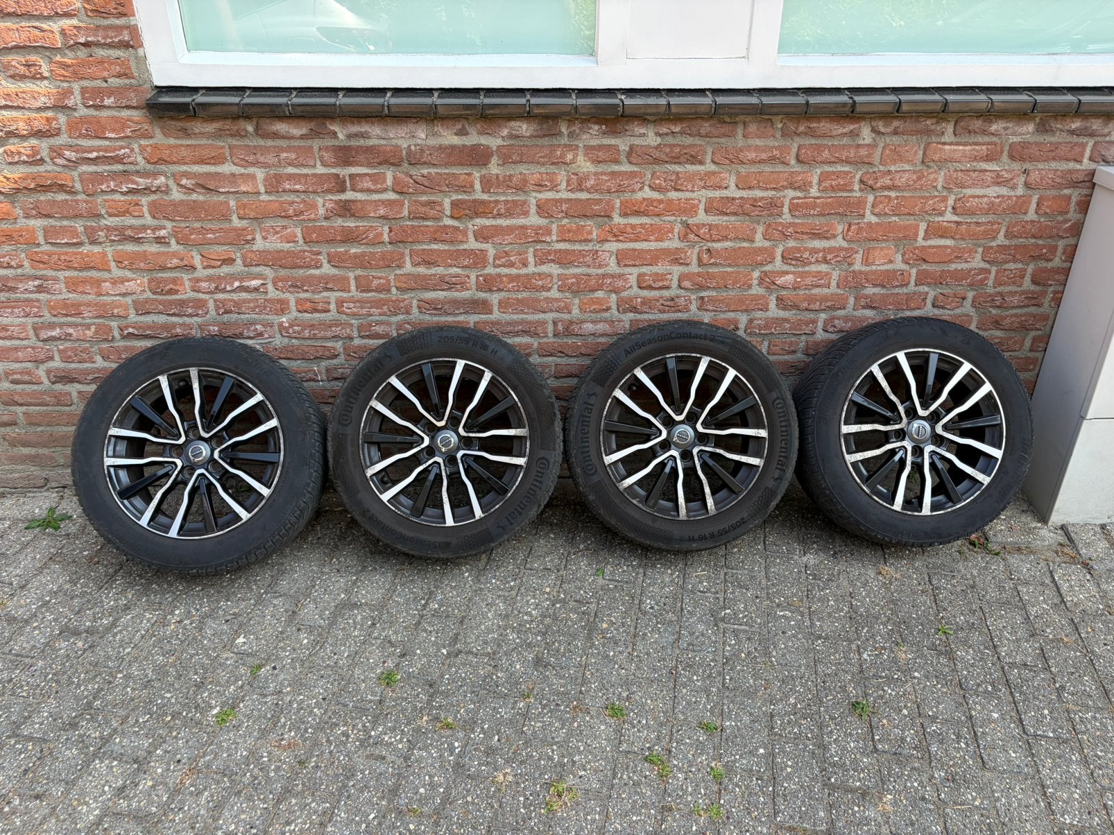 Zomerset banden + velgen Volvo V40, Auto-onderdelen, Banden en Velgen, Ophalen, 16 inch, Banden en Velgen, 205 mm