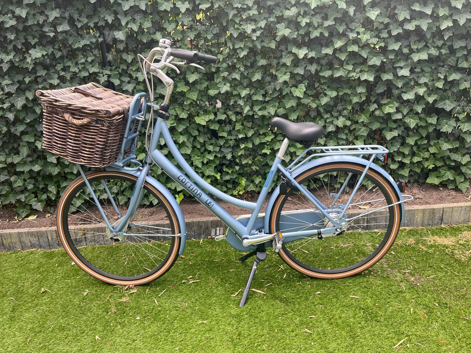 Cortina U4 Transportfiets Dames (mamafiets), Fietsen en Brommers, (Extra) lage instap, Zo goed als nieuw, 50 tot 53 cm, Schijfrem