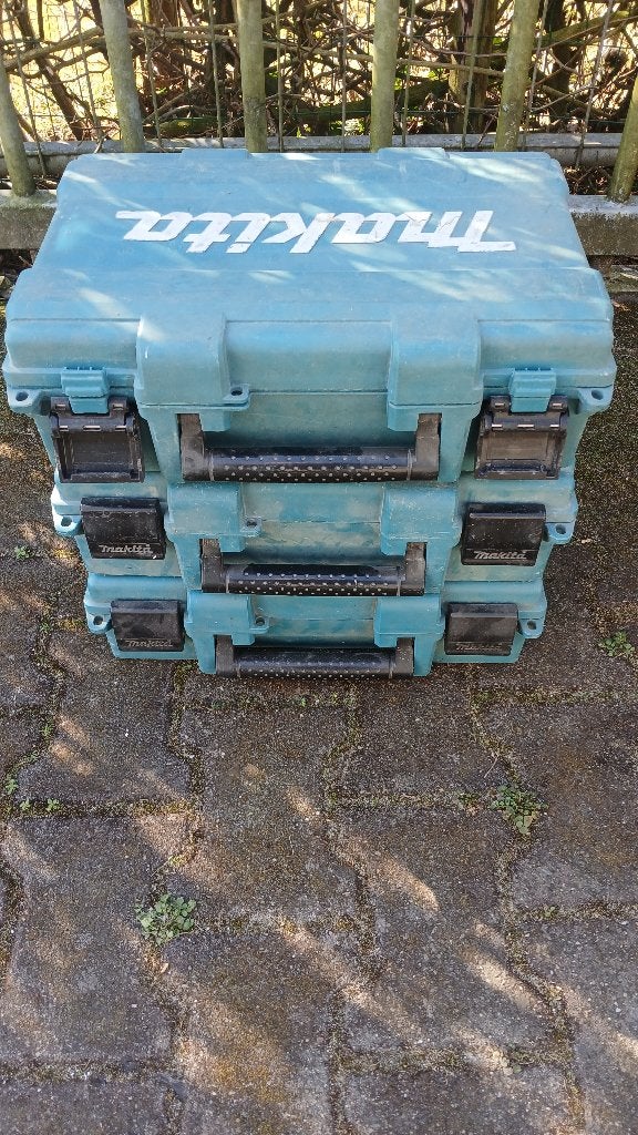 makita gereedschapskoffers boxen box koffer gereedsschapkist, Ophalen of Verzenden, Gebruikt