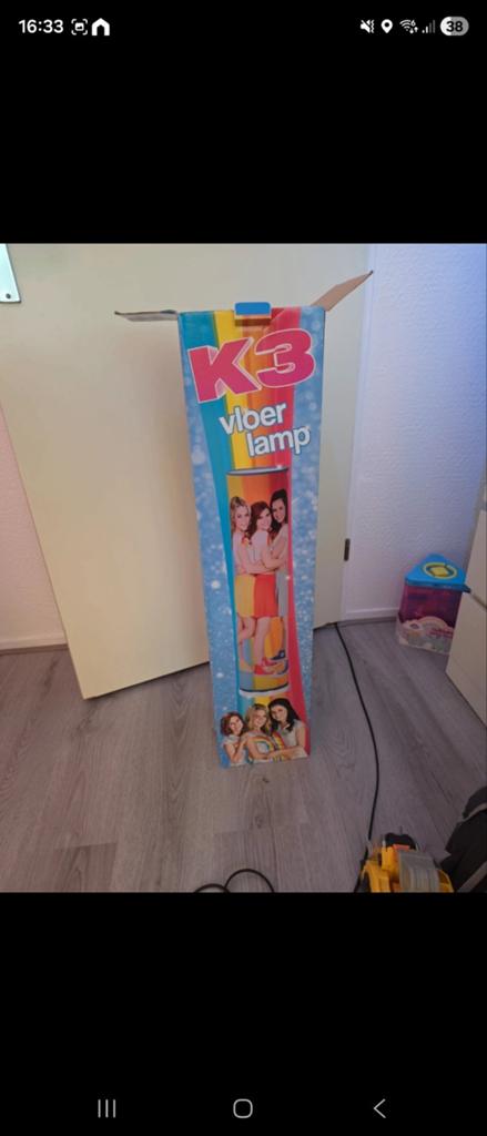 K3 Vloerlamp, Kinderen en Baby's, Kinderkamer | Inrichting en Decoratie, Ophalen of Verzenden, Gebruikt