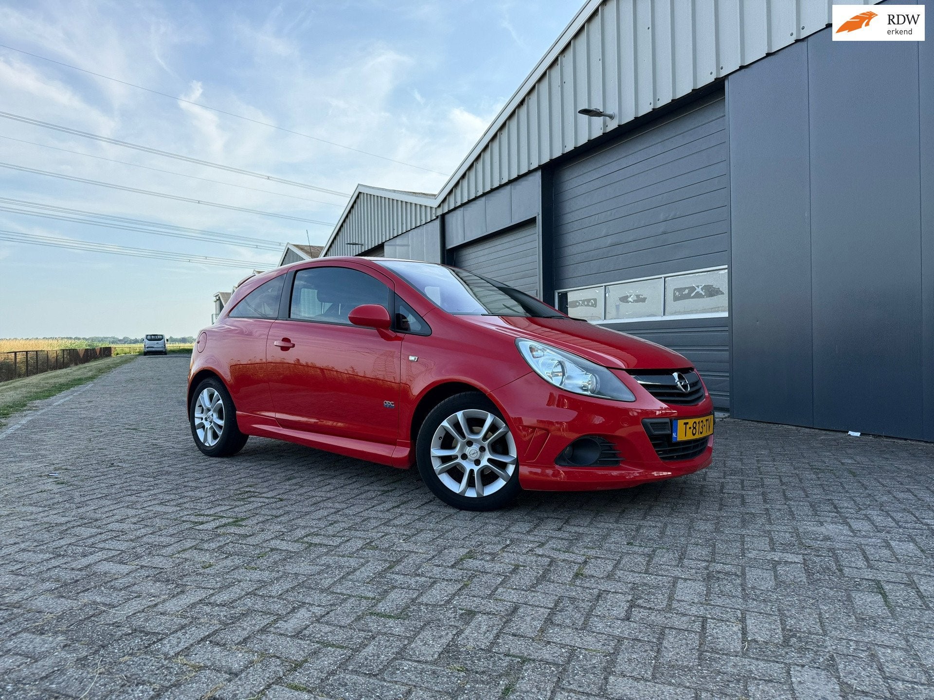 Opel Corsa 1.4-16V Cosmo Sport Opc-Line/Nieuwe Apk, Voorwielaandrijving, 4 cilinders, Bedrijf, Handgeschakeld