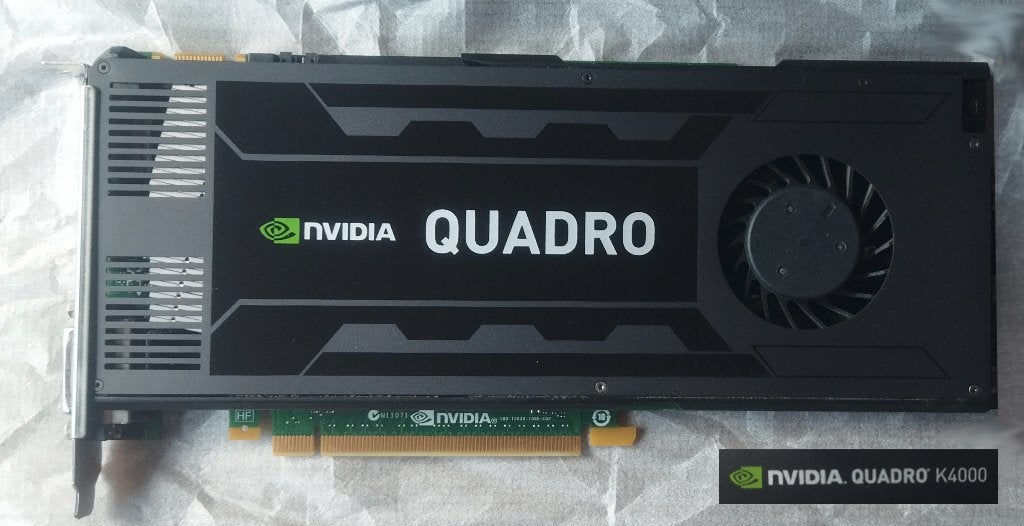 nVidia Quadro K4000, Computers en Software, Gebruikt, Nvidia, Overige soorten, DVI