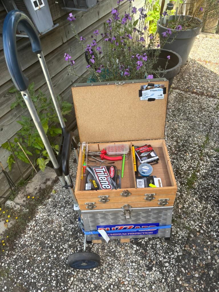 Viskoffer, Ophalen of Verzenden, Zo goed als nieuw, Overige typen, 80 kg of meer