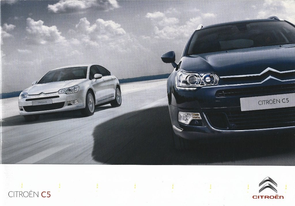 Brochure Citroen C5 2010, Ophalen of Verzenden, Gelezen, Citroën