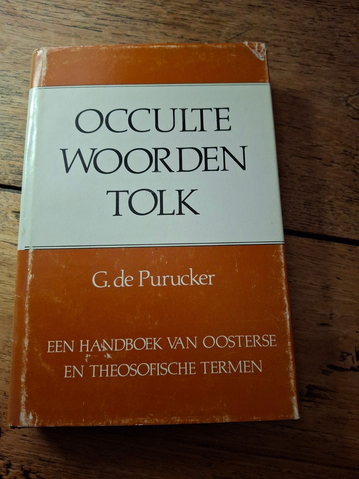 G.de Purucker. Occulte woorden tolk., Ophalen of Verzenden, Gelezen, Spiritualiteit algemeen, Achtergrond en Informatie