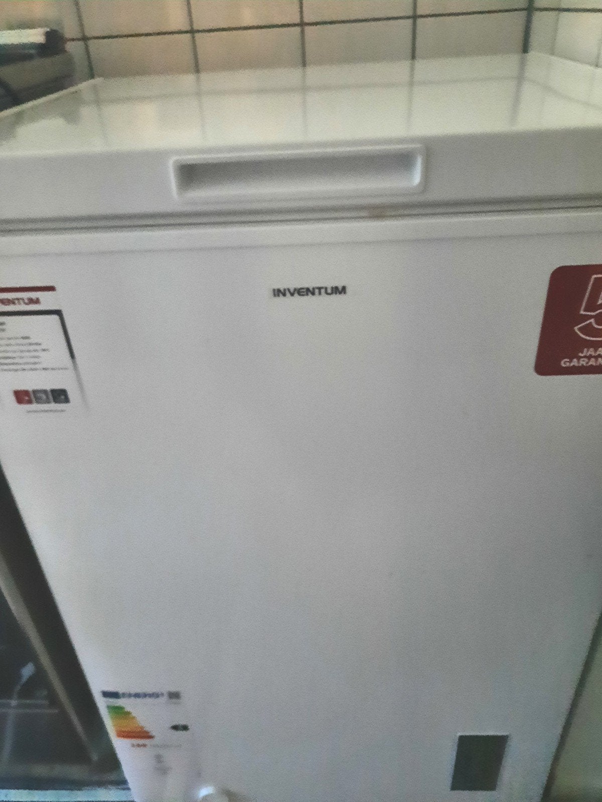 Inventum Vrieskist - Zo goed als nieuw, Vrieskist, Zo goed als nieuw, Energieklasse A of zuiniger, Ophalen