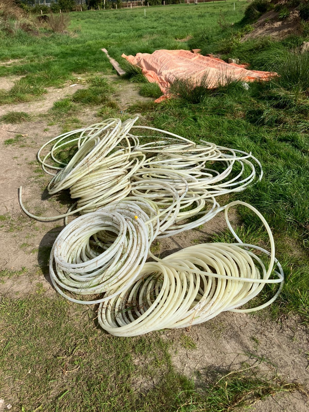 Vloerverwarming buizen 18x2mm, Doe-het-zelf en Verbouw, Ophalen, Zo goed als nieuw, Kabel of Snoer