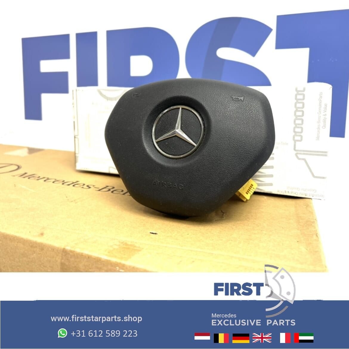 Mercedes Stuur airbag A B C CLA E G GLA GLC GLE S Klasse STU, Gebruikt, -, Ophalen of Verzenden, -