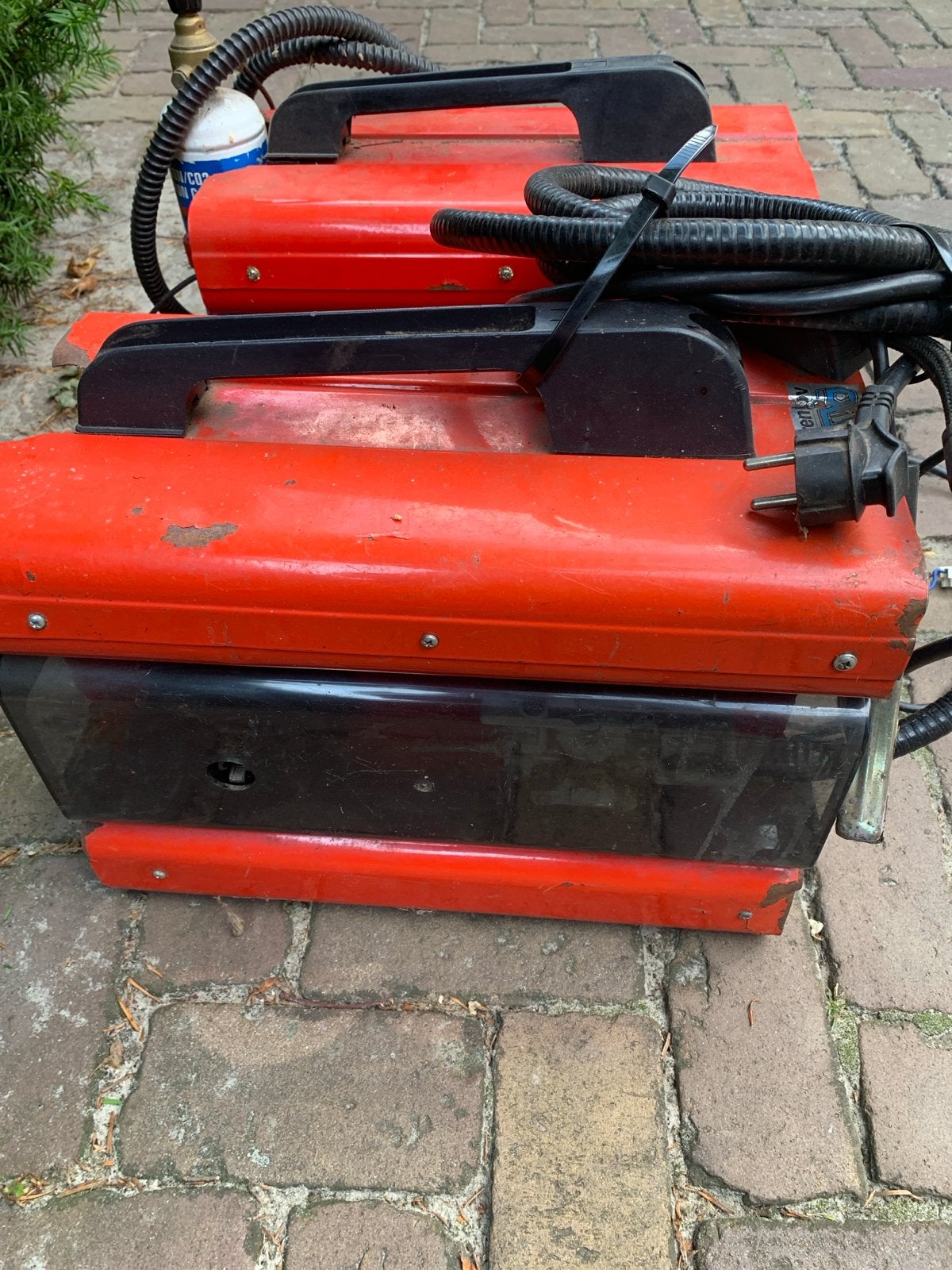 Twee gebruikte lasapparaten, Telwin Migatronic Minimax 100, Ophalen, Gebruikt, Minder dan 150 ampère, Overige typen