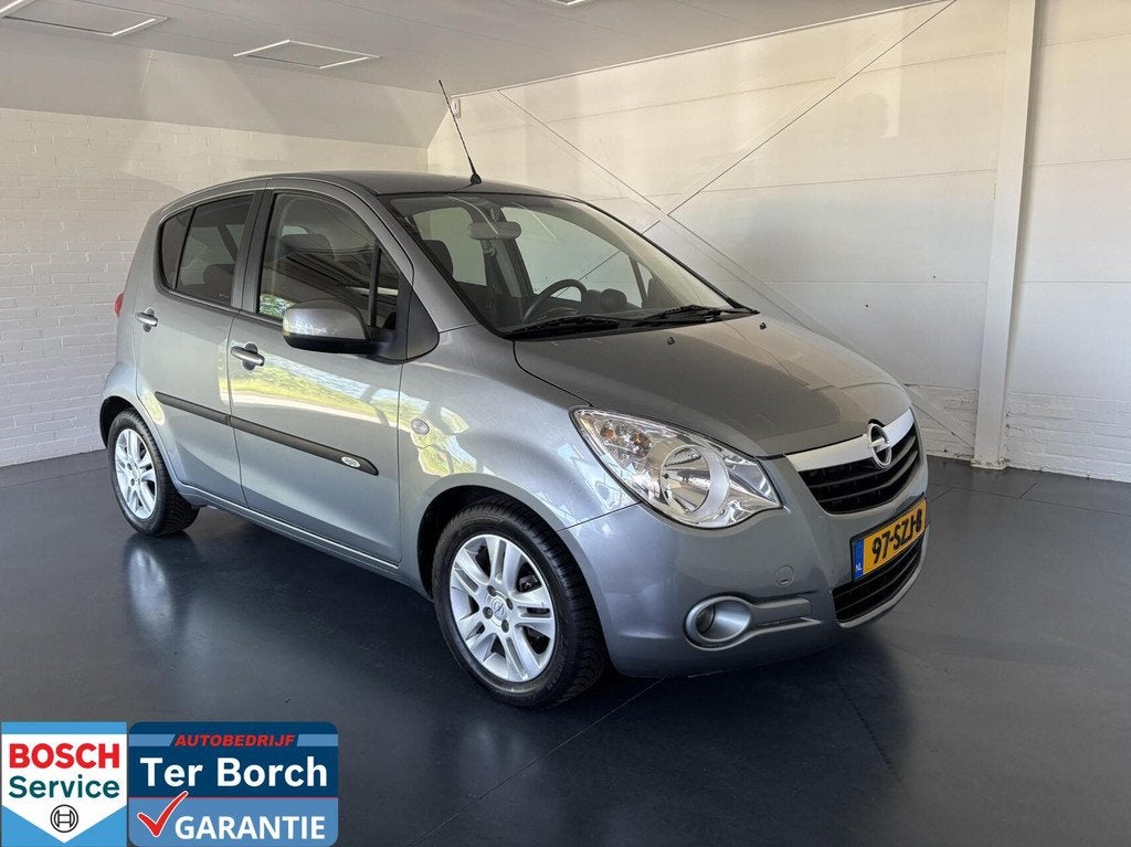 Opel Agila 1.2 Edition Airco Trekhaak, Auto's, Opel, 4 cilinders, Met garantie (alle), Origineel Nederlands, Bedrijf