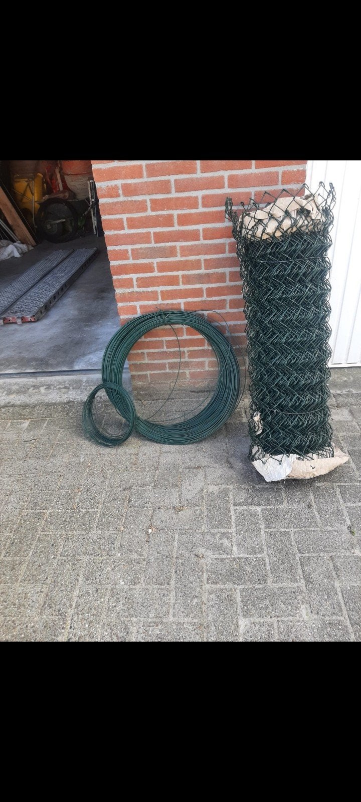 groen gaas 1 meter hoog, Ophalen, Nieuw, 20 meter of meer, Gaas