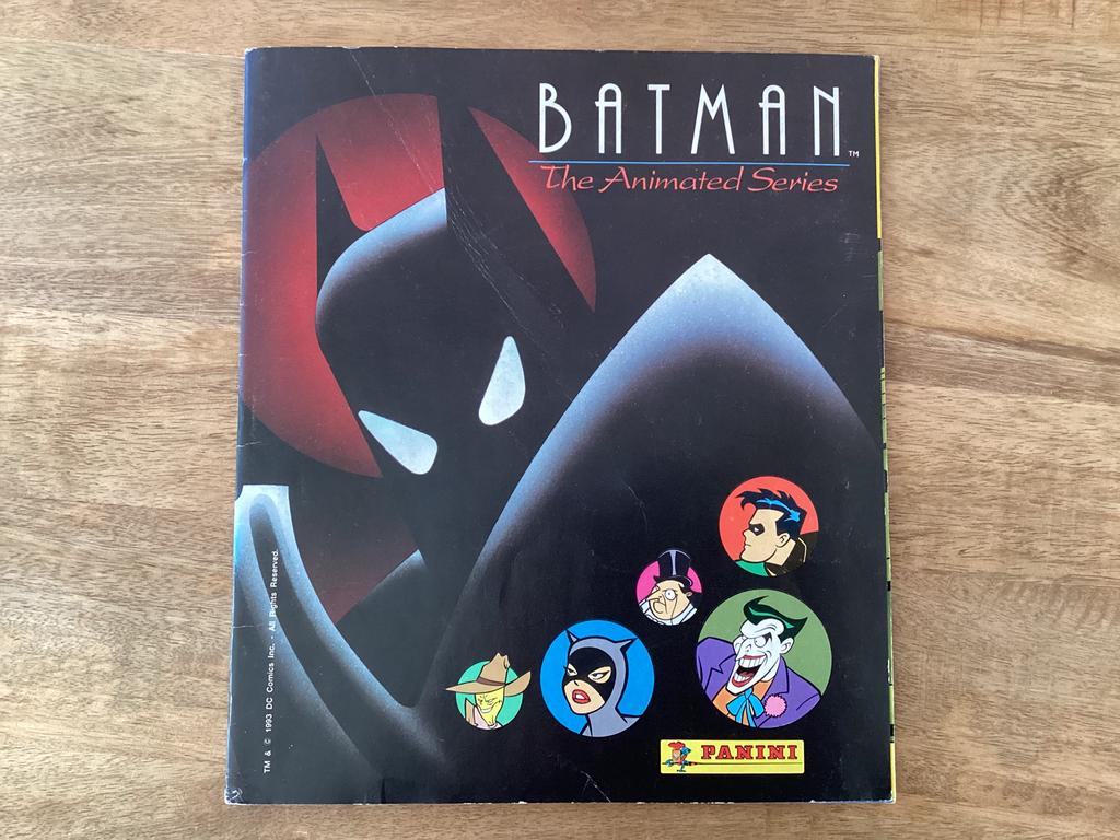 Panini Batman The Animated Series Stickerboek, compleet!, Ophalen of Verzenden, Gebruikt, Strip of Tekenfilm
